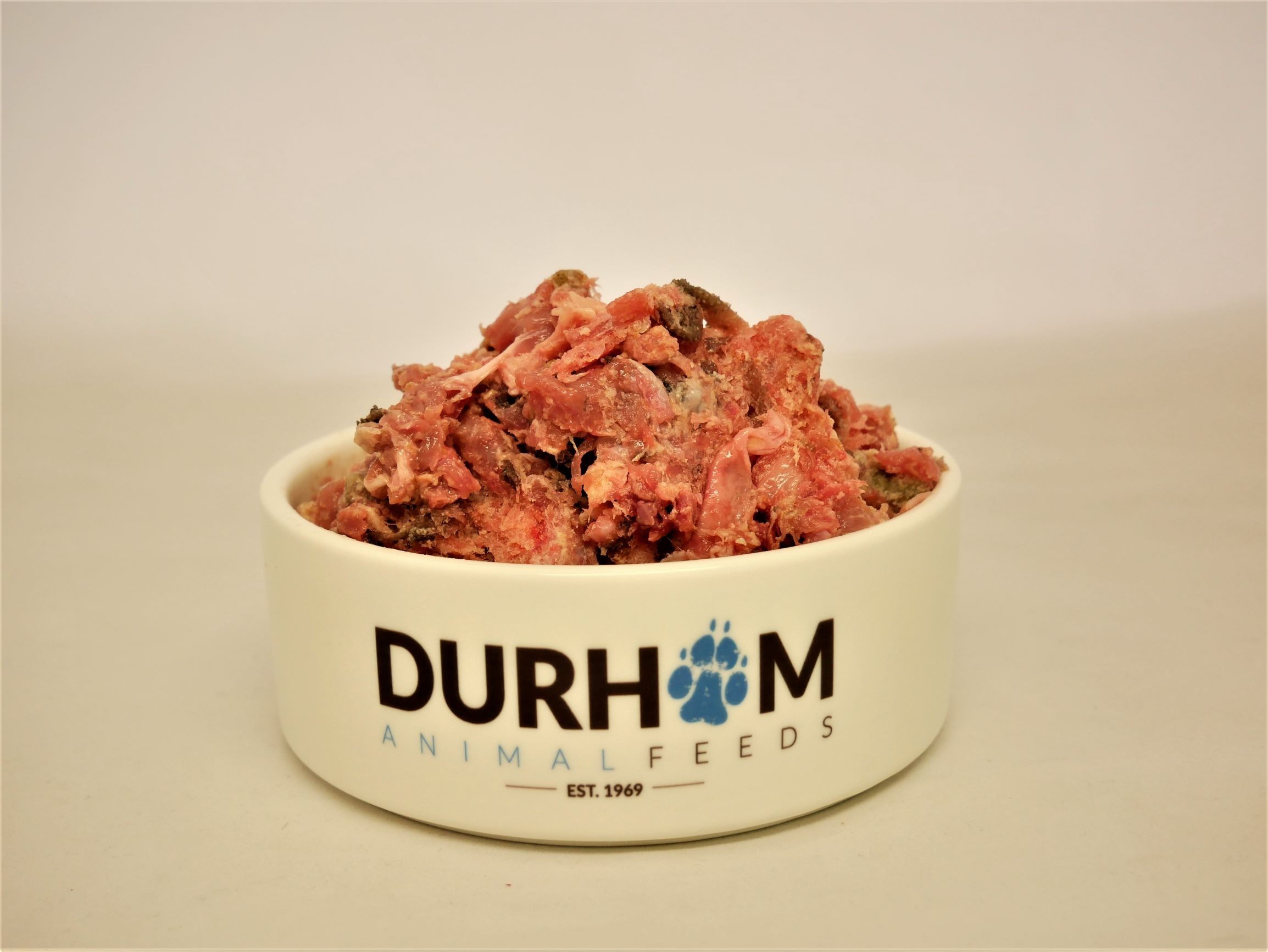 Durham Turkey & Tripe mince 454g Dizzy's Dog Food