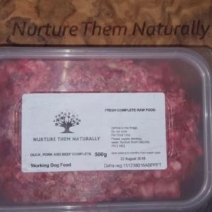 Nurture them naturally - Duck, Pork & Beef with Offal  - 500g