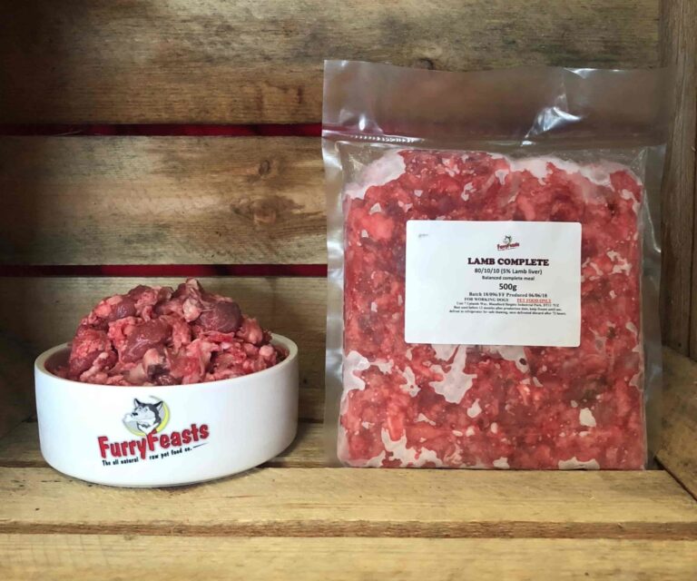 Furry Feast Lamb Complete 1kg Dizzy's Dog Food Deliveries