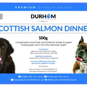 Durham - Scottish Salmon Dinner - 500g