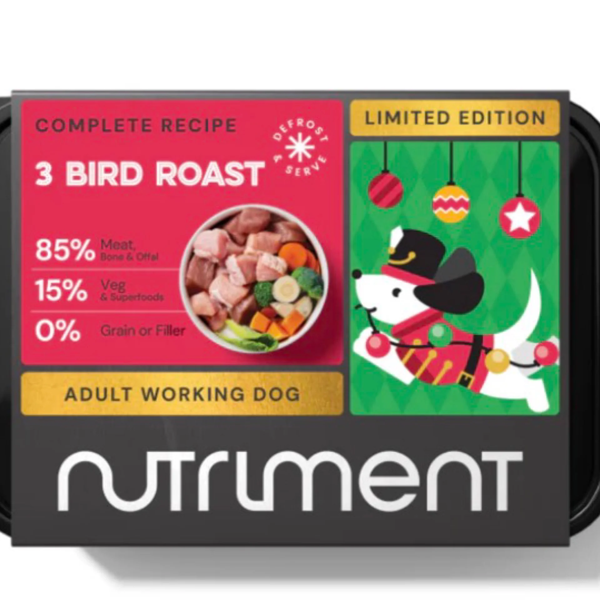 Nutriment - 3-Bird Roast - 500g
